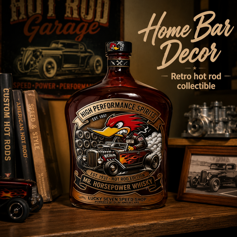 Vintage Collectible Cars - Vintage Hot Rod Mr Horsepower Woody