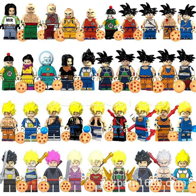 Vintage Collectible Figurines - Dragon Ball Super Mini Figure Set