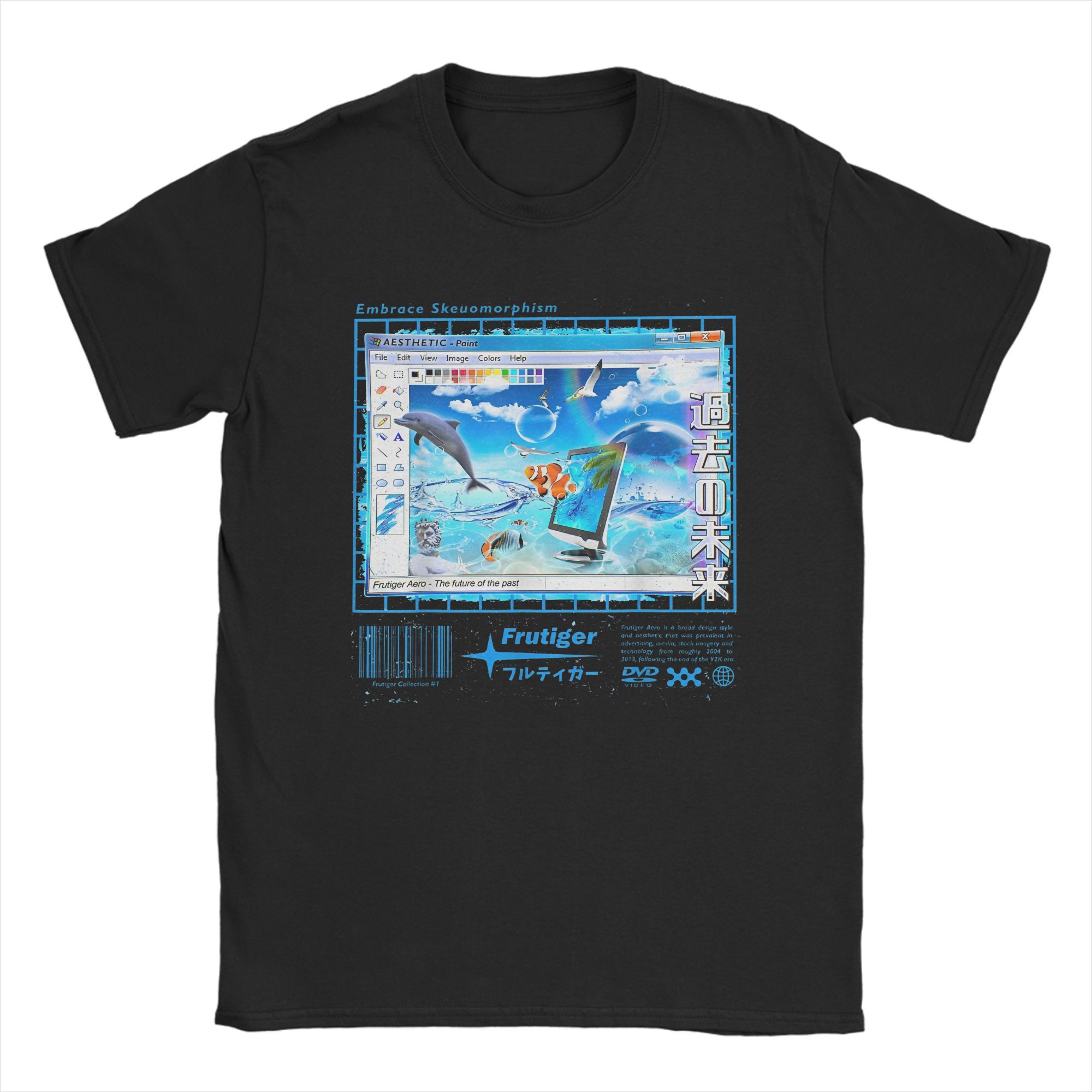 Vintage Collectible Clothing - Men Frutiger Aero Fashion Collection T