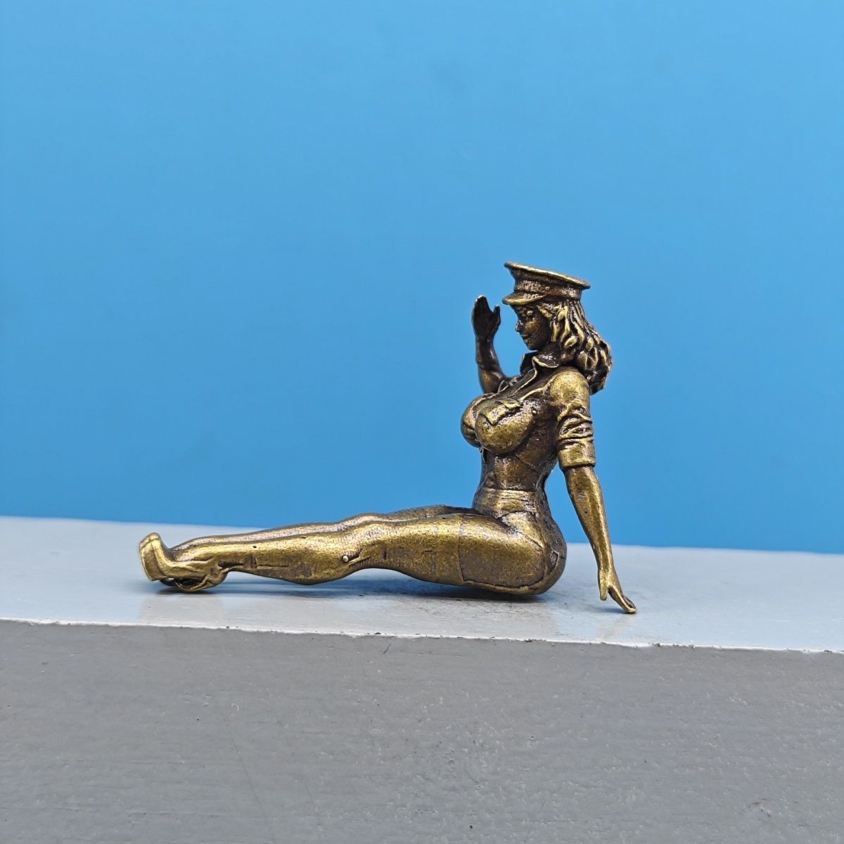 Solid Brass Miniature Girl Fig – обзор и цена Vintage Collectible Cars