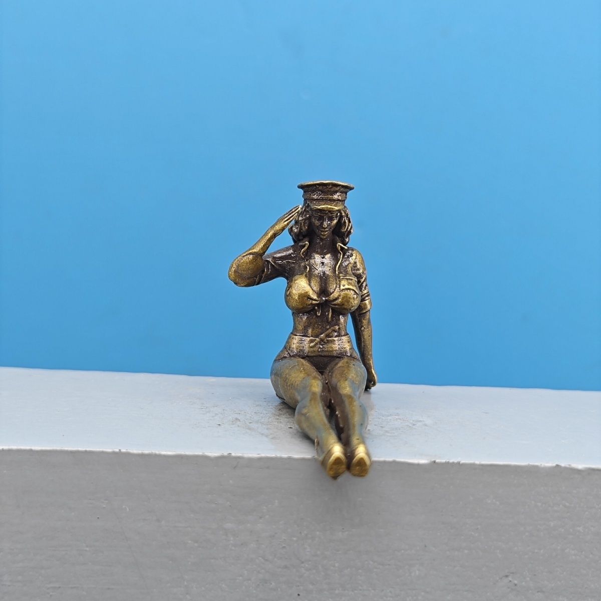 Solid Brass Miniature Girl Fig – обзор и цена Vintage Collectible Cars