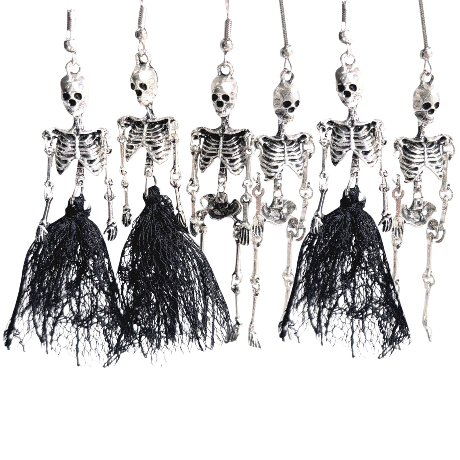 1 Pair Halloween Vintage Skele – обзор и цена Vintage Things Collection