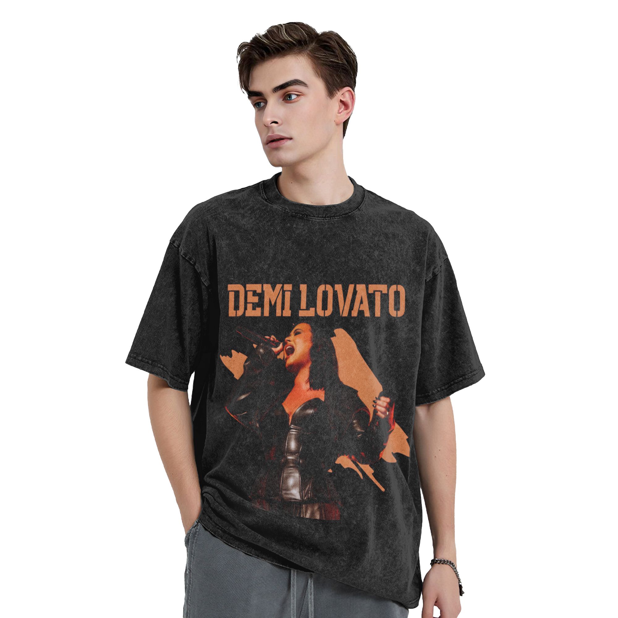 Harajuku Washed Shirts Demi Lo – обзор и цена Collectible Vintage T Shirts