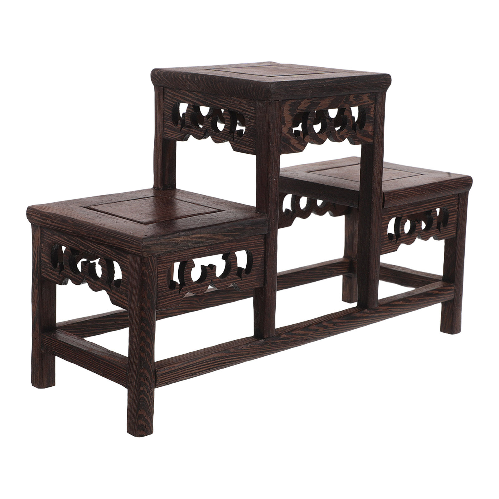 Natural Wood 3 Tier Display Sh – обзор и цена Vintage Items Collection