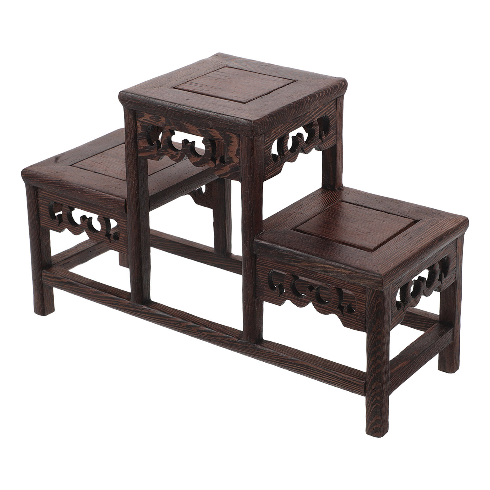 Natural Wood 3 Tier Display Sh – обзор и цена Vintage Items Collection