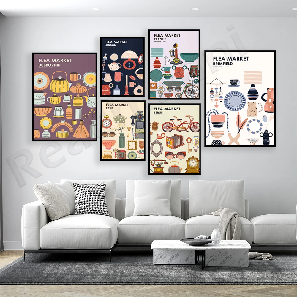 Flea Market Print Collection - – обзор и цена Vintage Collectible Market