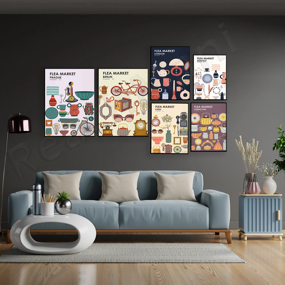 Flea Market Print Collection - – обзор и цена Vintage Collectible Market