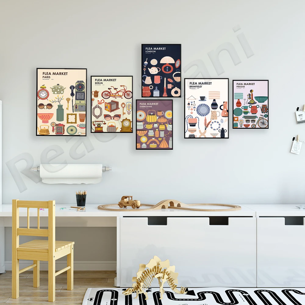 Flea Market Print Collection - – обзор и цена Vintage Collectible Market