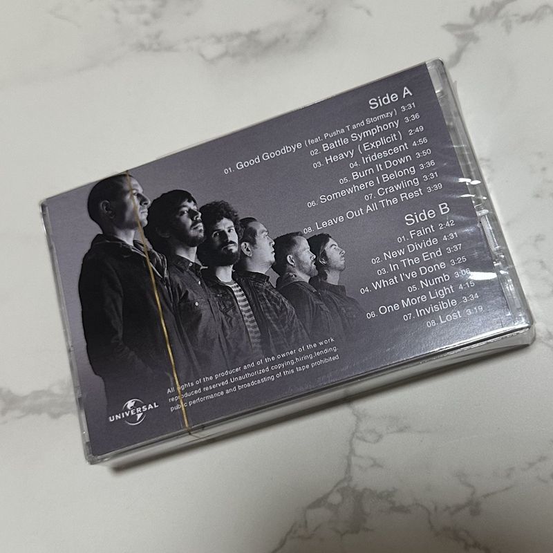Linkin Park Band Music Cassett – обзор и цена Vintage Collector