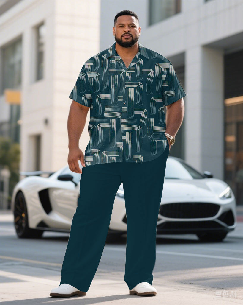 S-9XL Plus Size Men's Modern A – обзор и цена Collectible Collection
