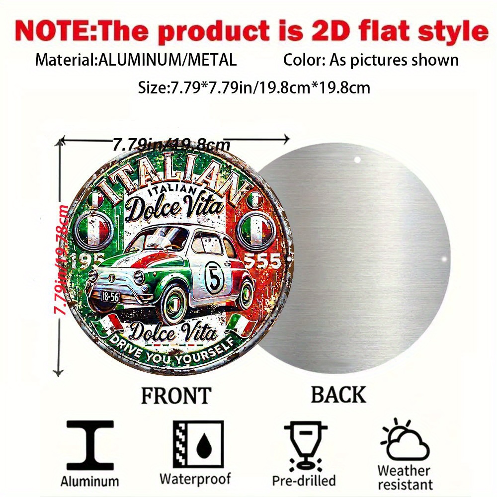 2D Flat, Italian Vintage for - – обзор и цена Vintage Collectible Cars