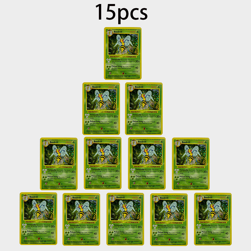 DIY PTCG Collection Card Beedr – обзор и цена Vintage Pokemon Collectible
