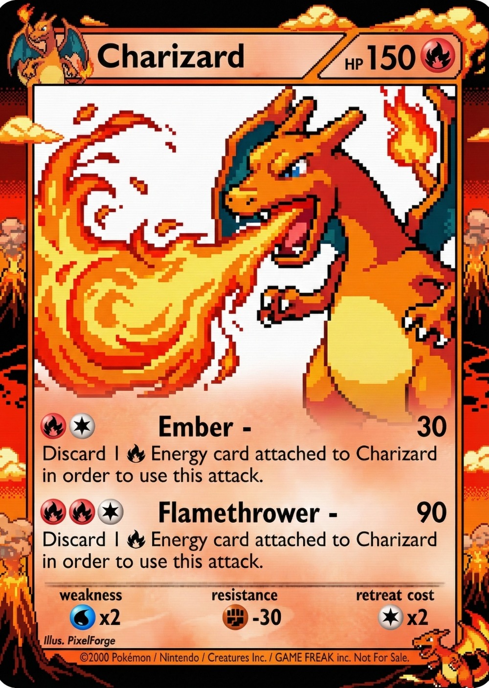 5Pcs Pokemon Cards Charizard G – обзор и цена Vintage Pokemon Collectible