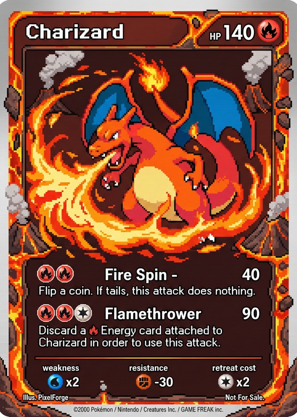 5Pcs Pokemon Cards Charizard G – обзор и цена Vintage Pokemon Collectible