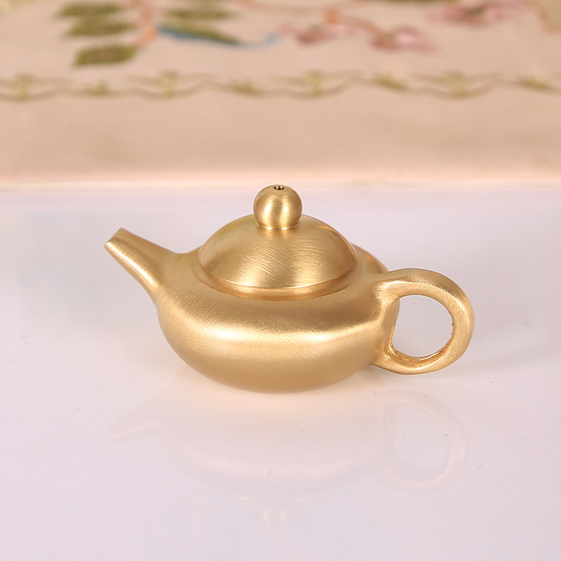 Brass Mini Teapot, Chinese Sty – обзор и цена Vintage Collectible Furniture