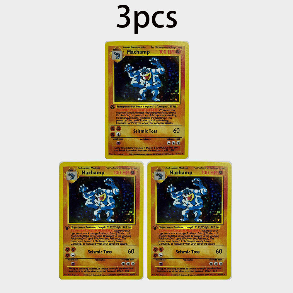 15Pcs PTCG Machamp Card Vintag – обзор и цена Vintage Pokemon Collectible