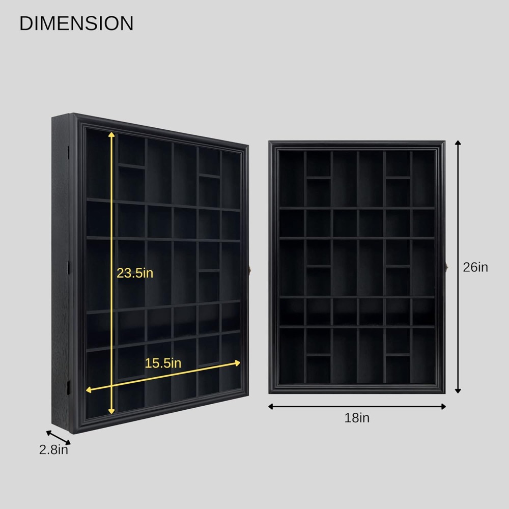Shot Glass Display Cabinet Sol – обзор и цена Collectible Collection