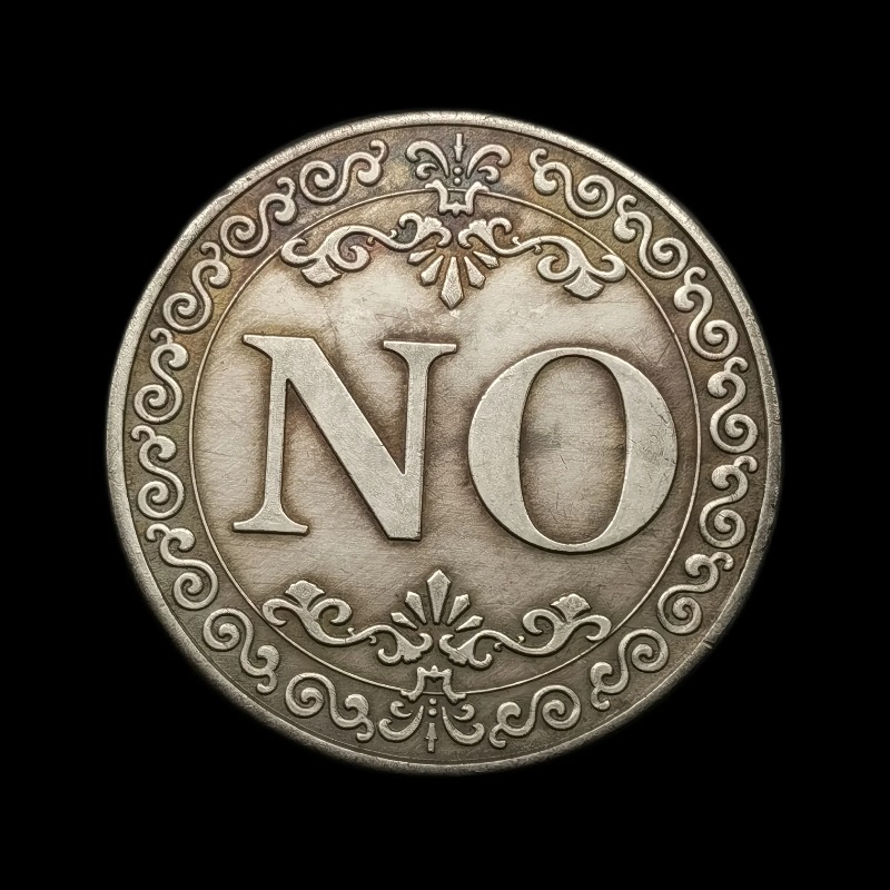 Vintage YES NO Decision Coin B – обзор и цена Vintage Collectible Coins