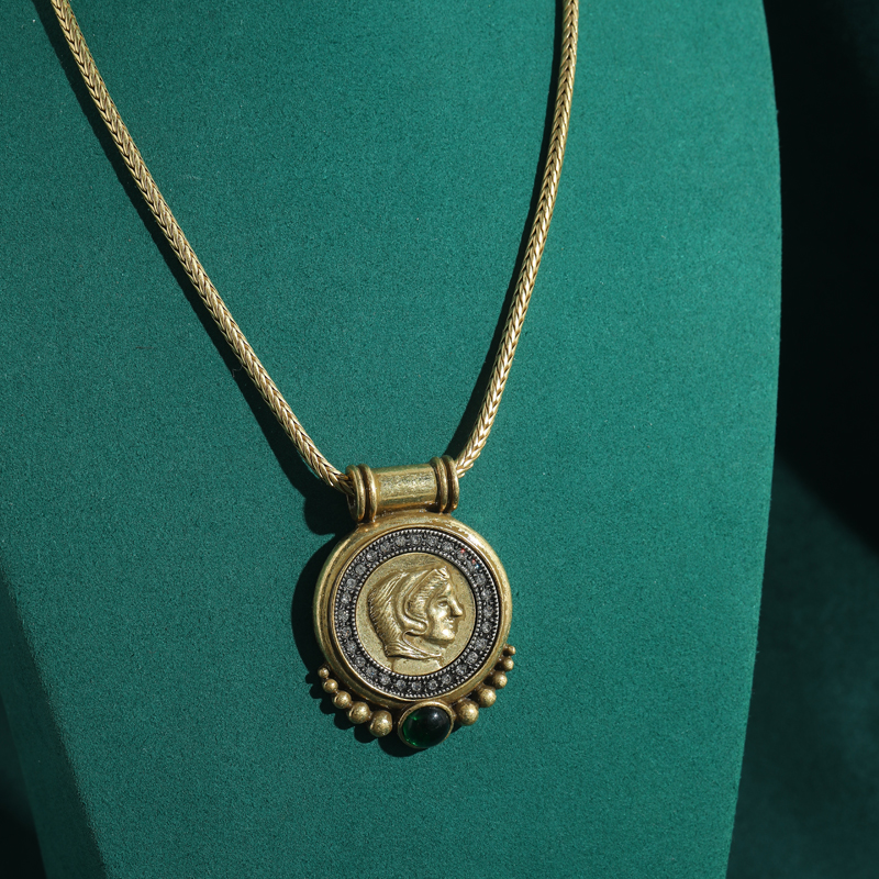 Head Ancient Coin Pendant Chok – обзор и цена Vintage Collectible Coins