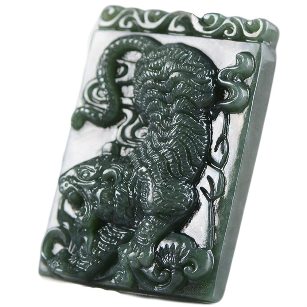 Natural Dark Green HeTian Jade – обзор и цена Vintage Things Collection