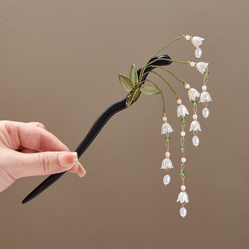 Wooden Flower Hairpin Vintage  – обзор и цена Vintage Collector