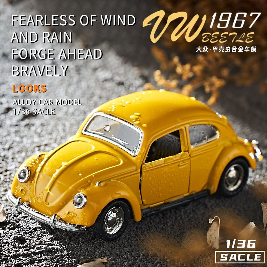 1:36 Beetle Classic Vintage Ca – обзор и цена Vintage Collectible Hot Wheels