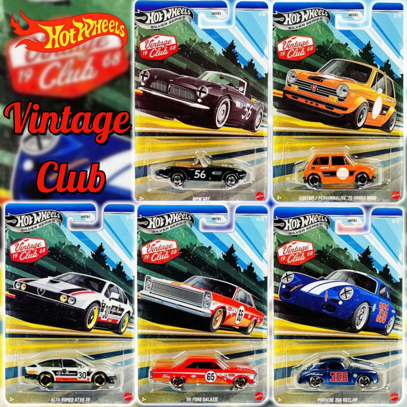 Hot Wheels Silver Series Vinta – обзор и цена Vintage Collectible Hot Wheels
