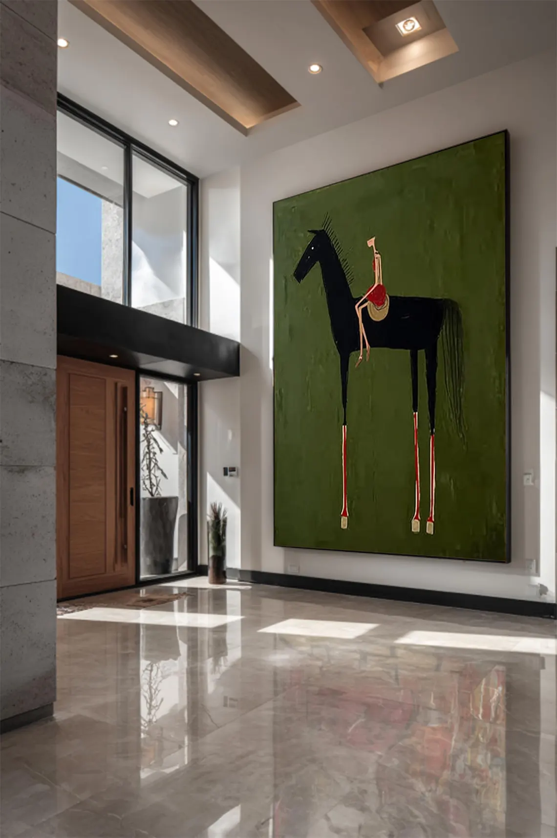 horse art Neutral Home Decorpa – обзор и цена Vintage Things Collection
