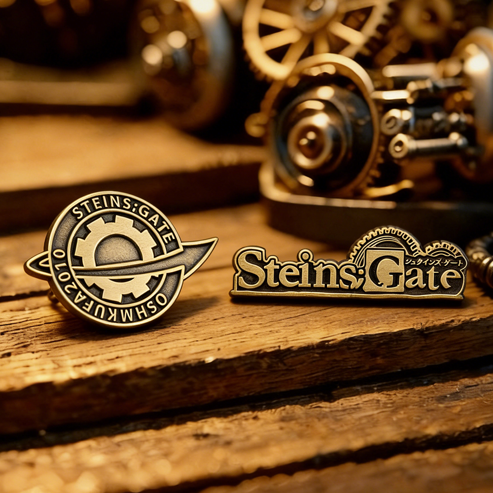 Steins;Gate Pin Anime Merchand – обзор и цена Vintage Collectible Clothing