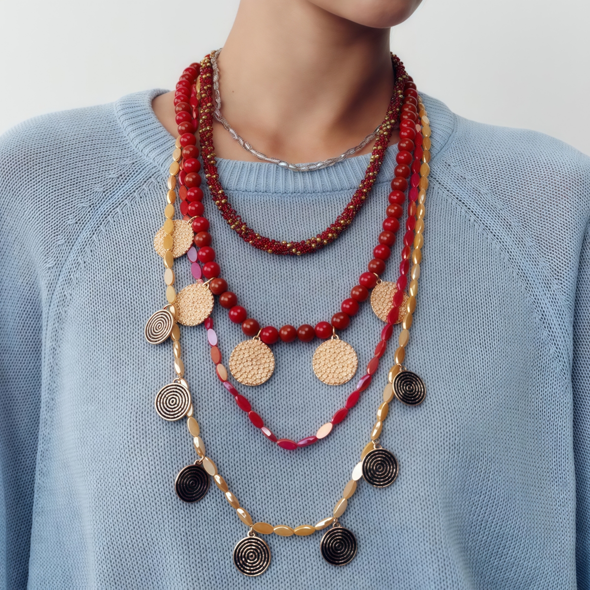 Pack Of Beaded Neckalce For Wo – обзор и цена Vintage Collectible Coins