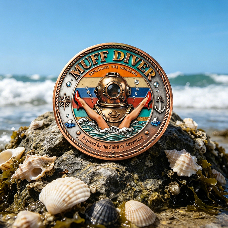 5pcs Vintage Diving Helmet Nau – обзор и цена Vintage Collectible Coins