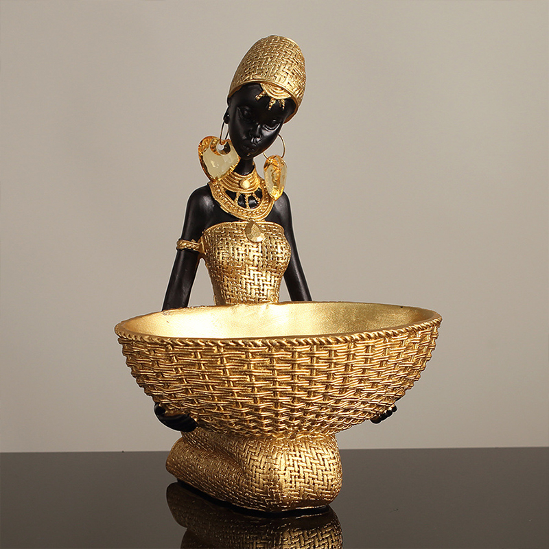 African Girl Holding A Plate S – обзор и цена Vintage Collectible Furniture