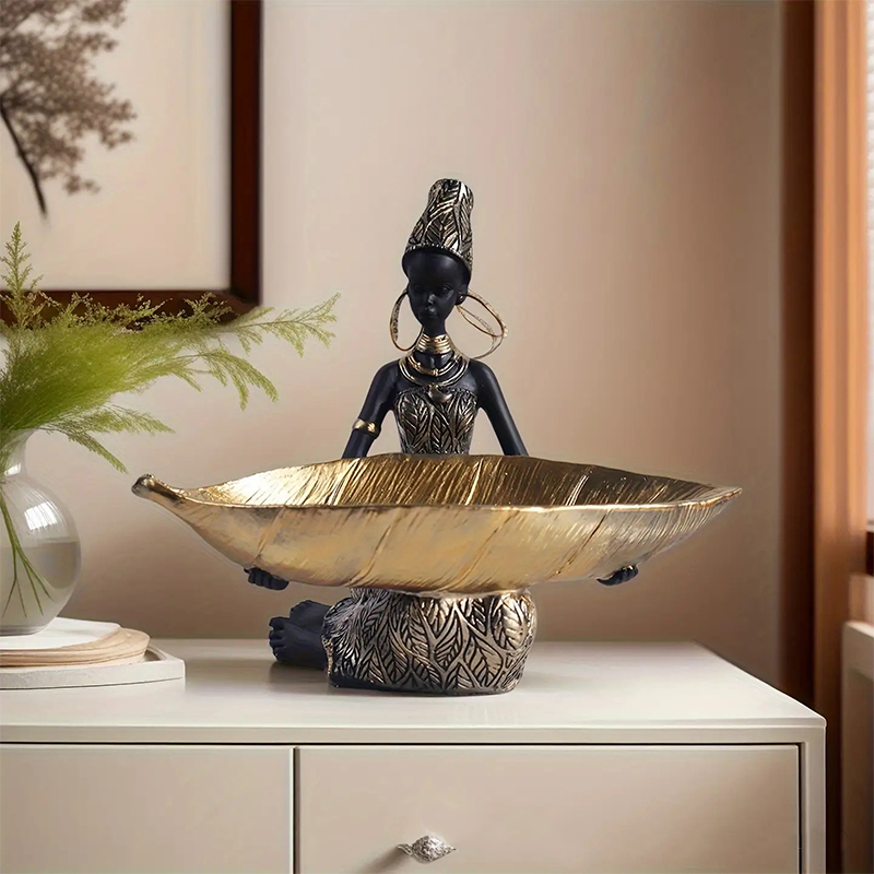 African Girl Holding A Plate S – обзор и цена Vintage Collectible Furniture