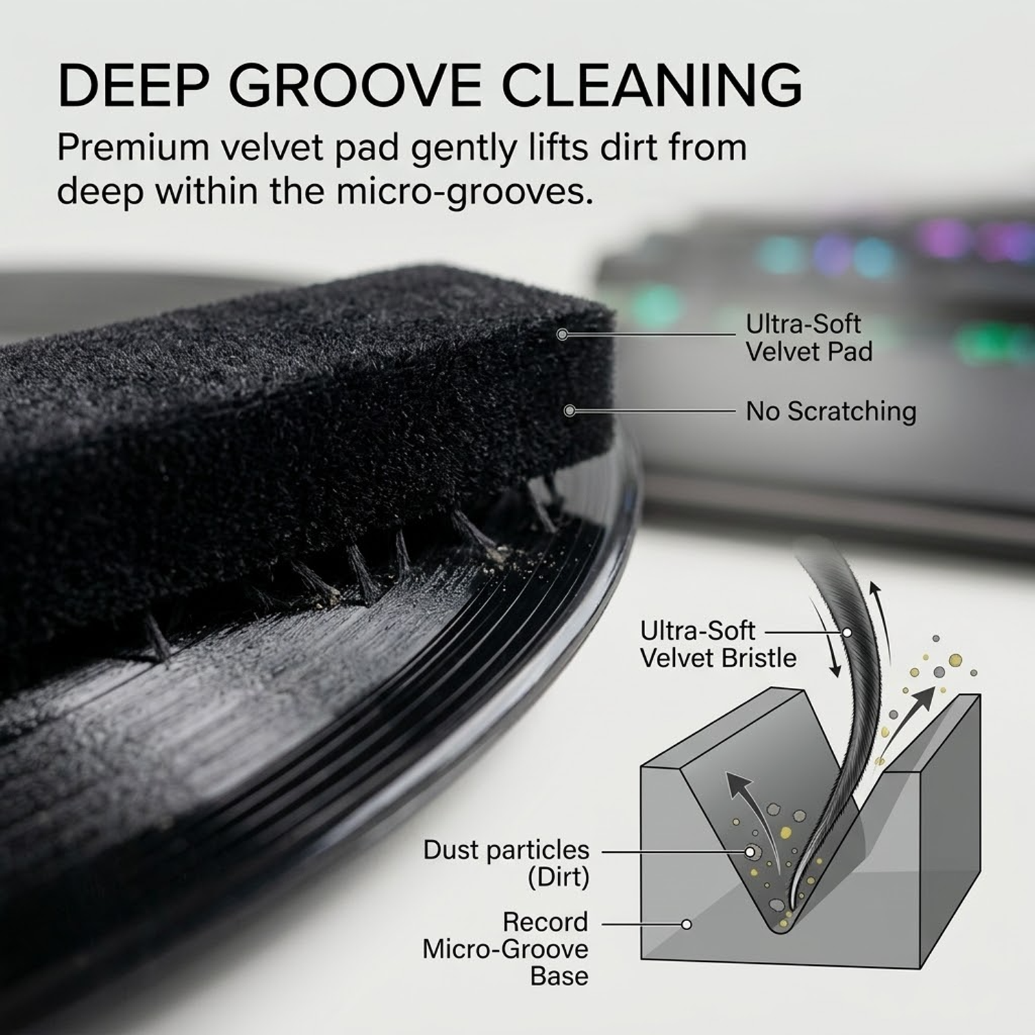 Anti-Static Vinyl Record Clean – обзор и цена Record Player Needle