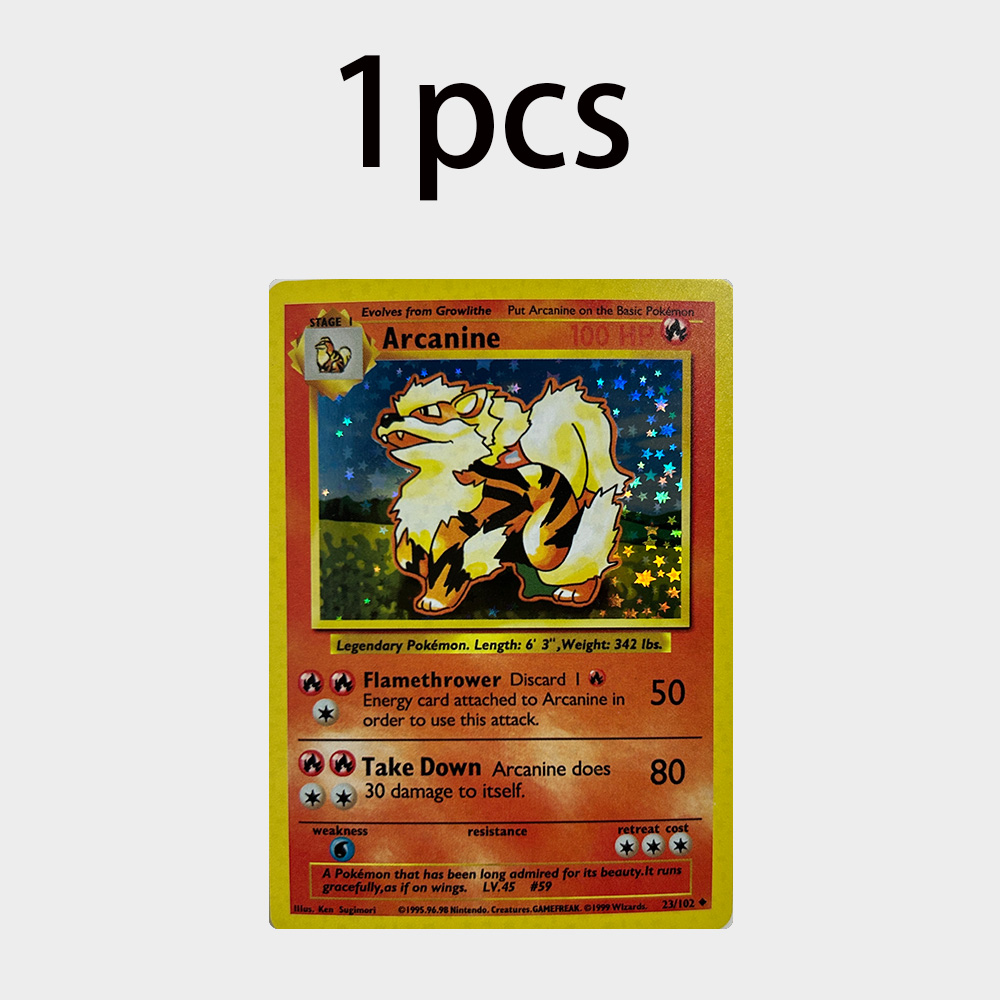 DIY Arcanine PTCG TCG Cards Vi – обзор и цена Vintage Pokemon Collectible