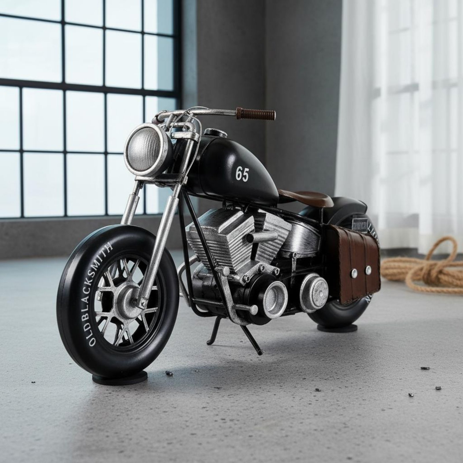 Metal Motorcycle Model Europea – обзор и цена Vintage Collectible Figurines