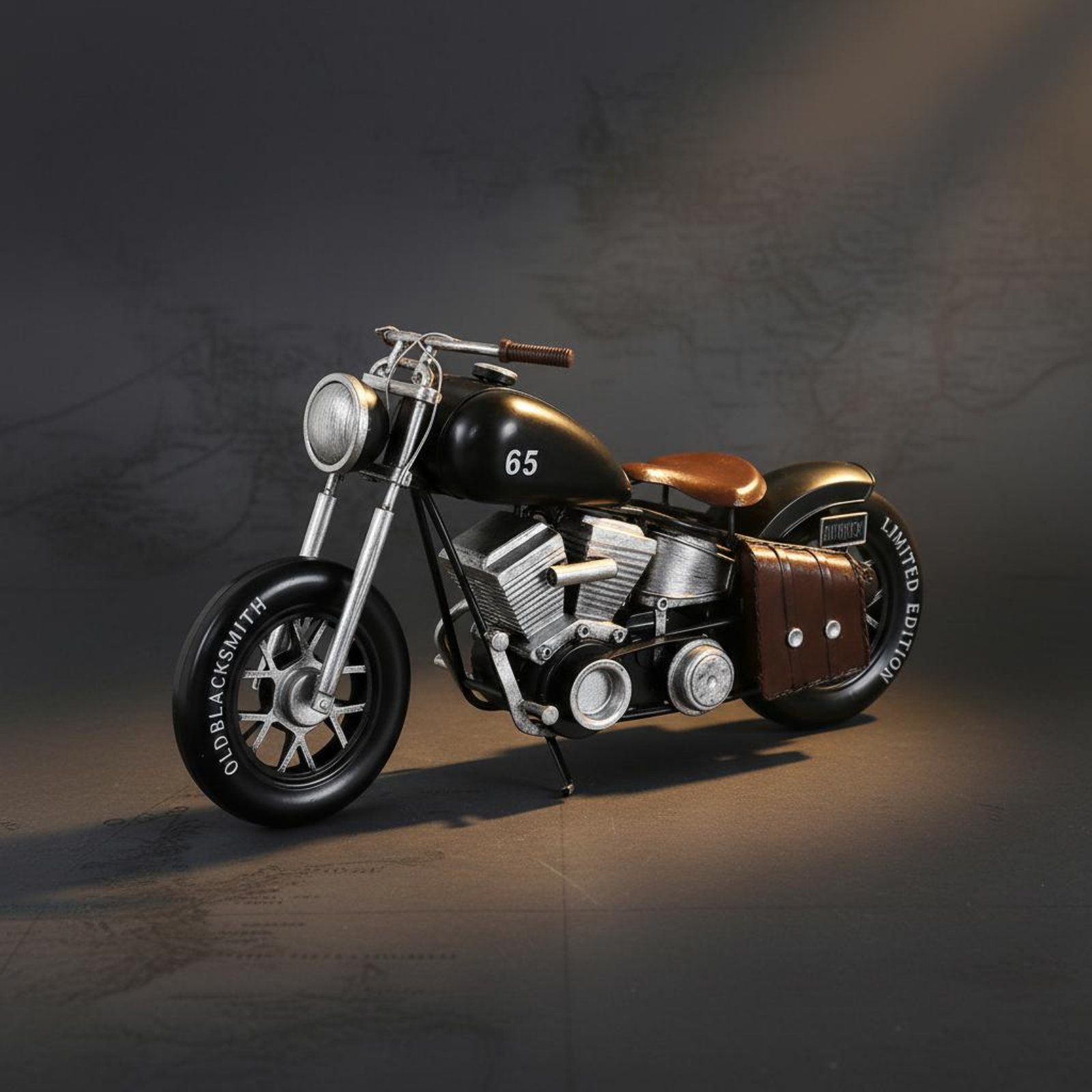 Metal Motorcycle Model Europea – обзор и цена Vintage Collectible Figurines