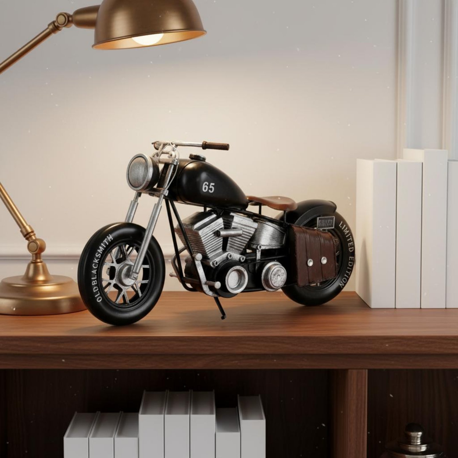 Metal Motorcycle Model Europea – обзор и цена Vintage Collectible Figurines