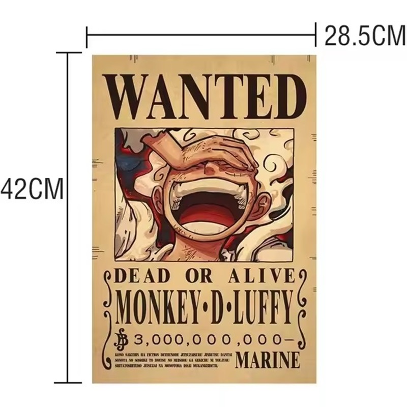 Anime One Piece Bounty Wanted  – обзор и цена Vintage Things Collection