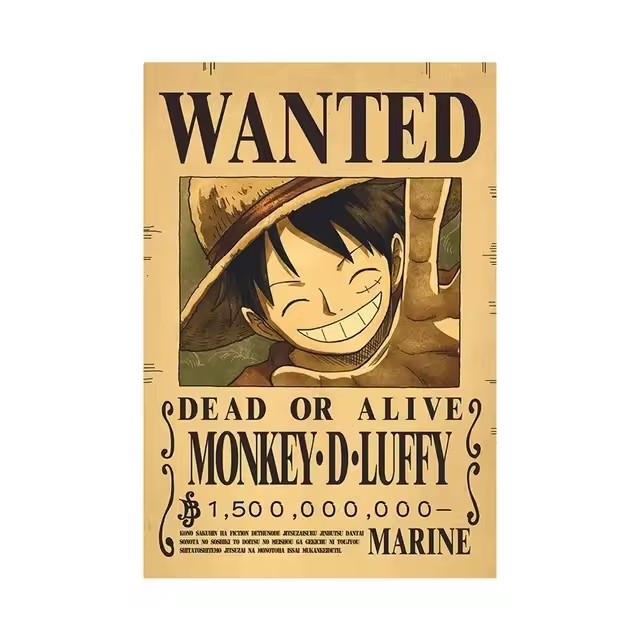 Anime One Piece Bounty Wanted  – обзор и цена Vintage Things Collection