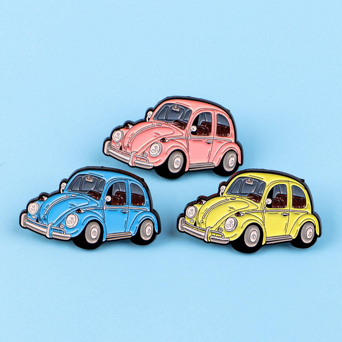 3pcs Vintage Car Enamel Pin Ca – обзор и цена Vintage Collectible Cars
