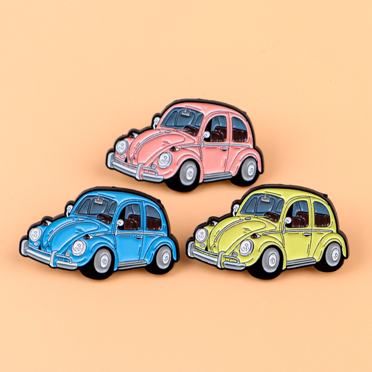 3pcs Vintage Car Enamel Pin Ca – обзор и цена Vintage Collectible Cars