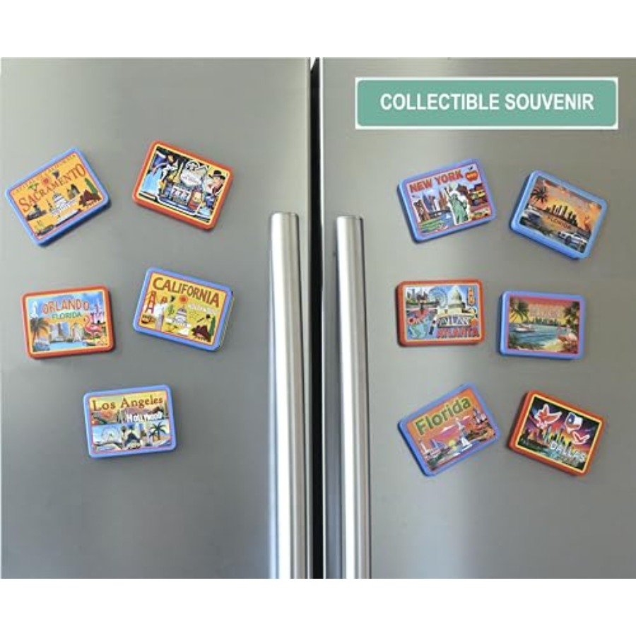 New York Fridge Magnet by, Tin – обзор и цена Collectible Collection
