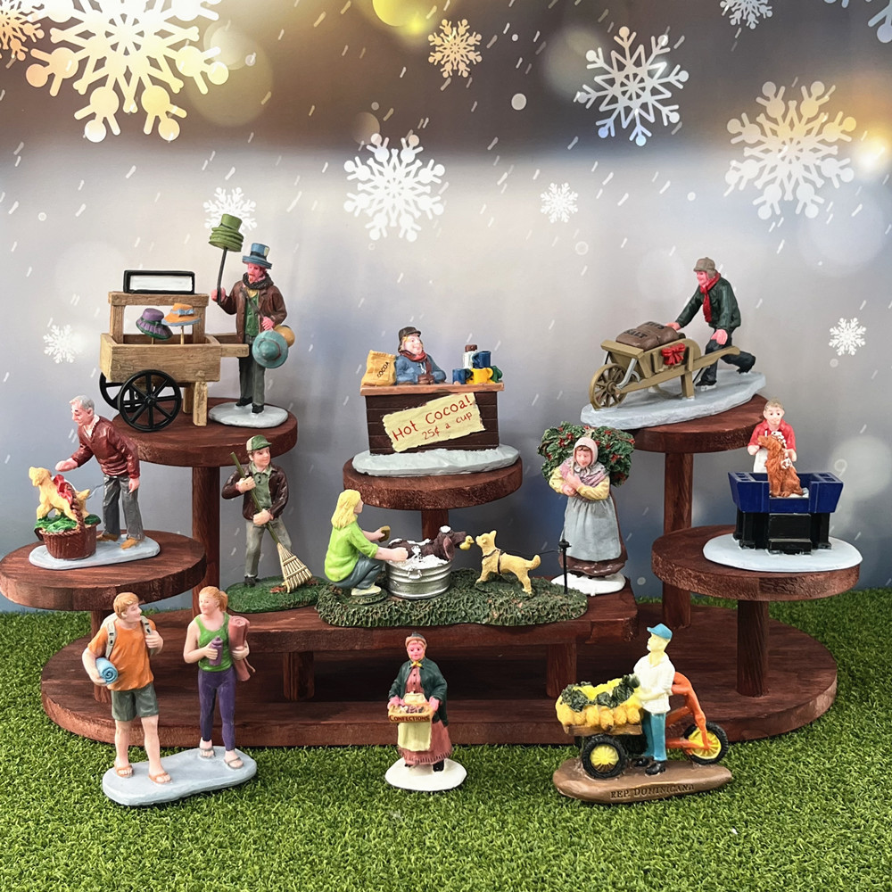Vintage Christmas Village Figu – обзор и цена Vintage Collectible Market