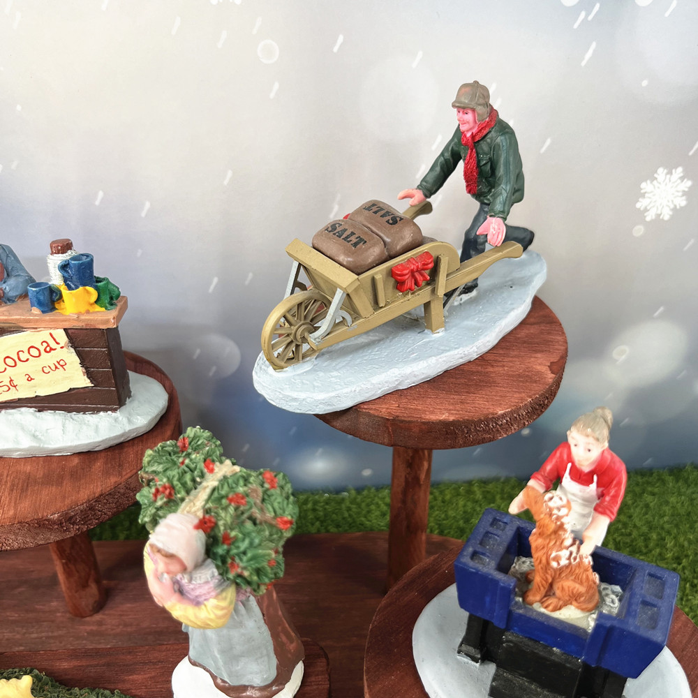 Vintage Christmas Village Figu – обзор и цена Vintage Collectible Market