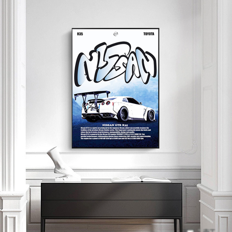 Retro Supercars Wall Art Canva – обзор и цена Vintage Collectible Magazines