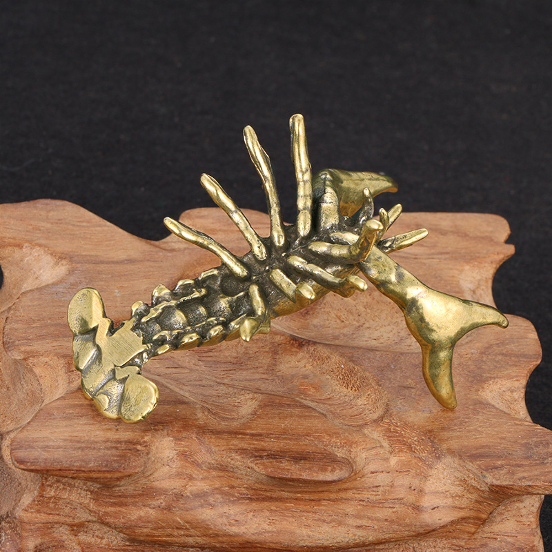 ●Solid Brass Crayfish Ornament – обзор и цена Vintage Collectible Furniture