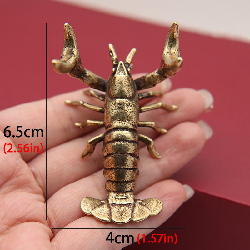 Hot ! Solid Brass Crayfish Orn – обзор и цена Vintage Collectible Furniture
