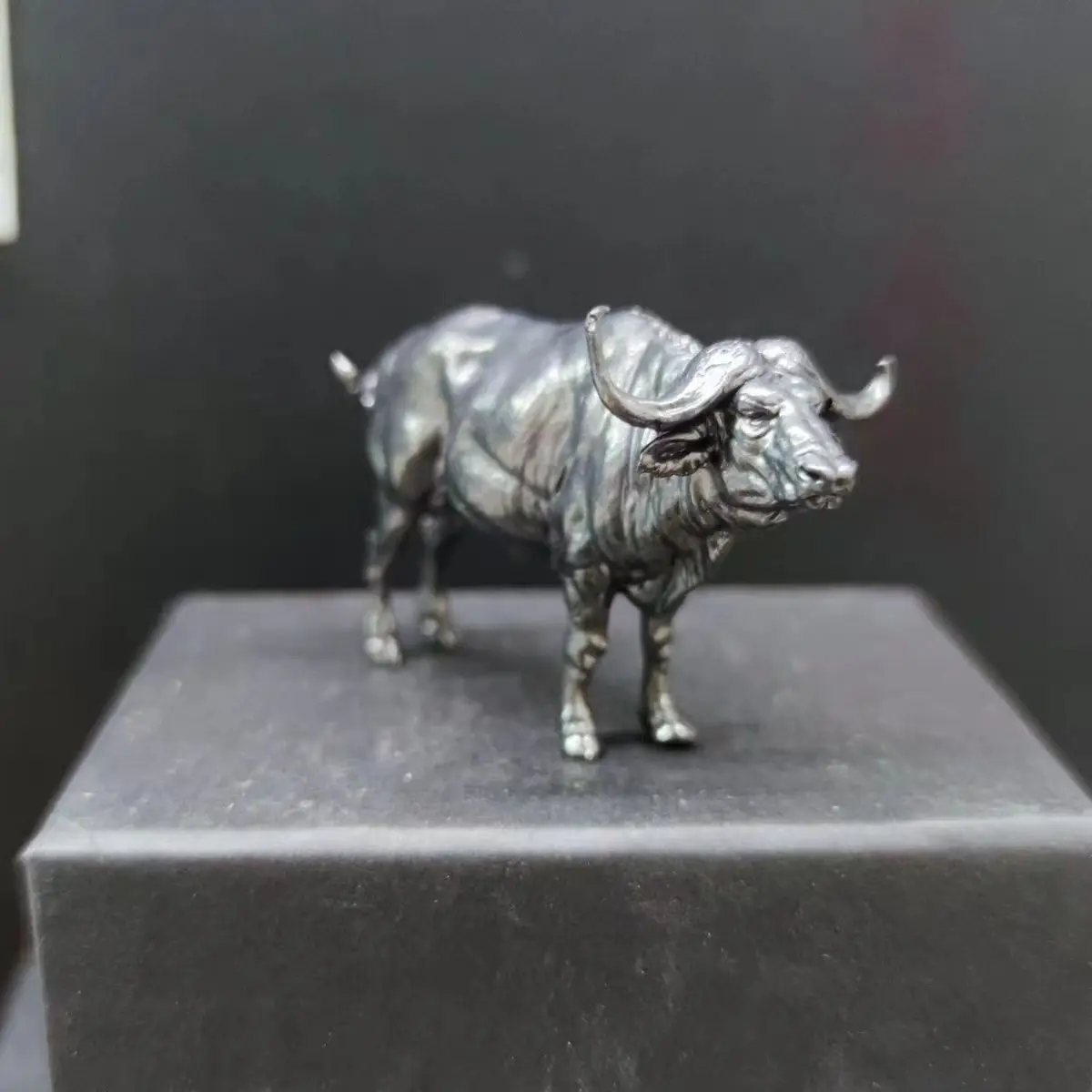 Brass African Buffalo Sculptur – обзор и цена Vintage Collectible Furniture