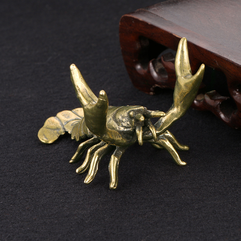 【F】Solid Brass Crayfish Orname – обзор и цена Vintage Collectible Furniture